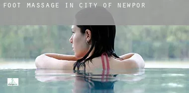 Foot massage in City of Newport